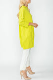 Acid Boat Neck Stand Collar Balloon Top