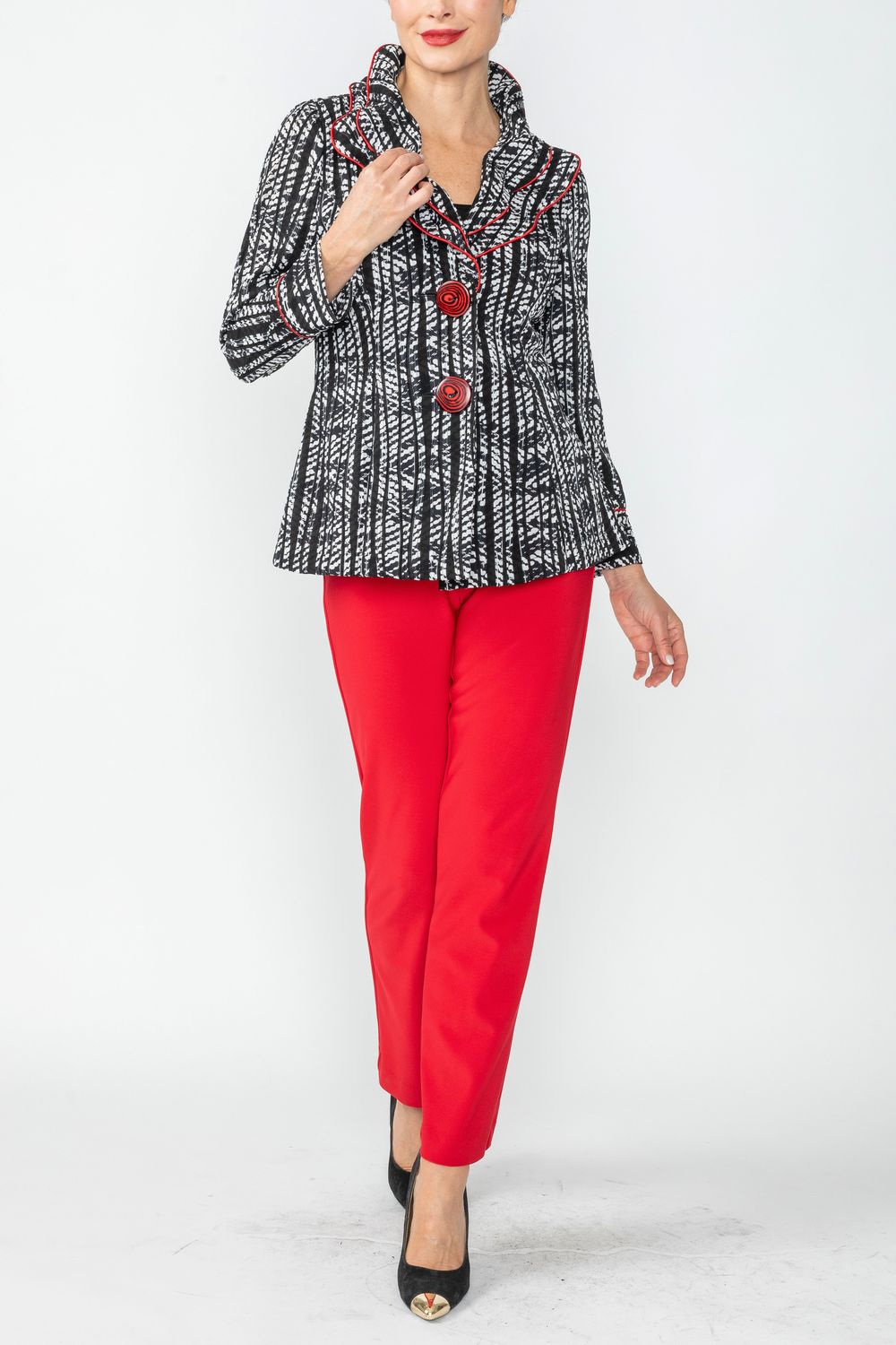 Double Layered Wire Piping Collar Jacket