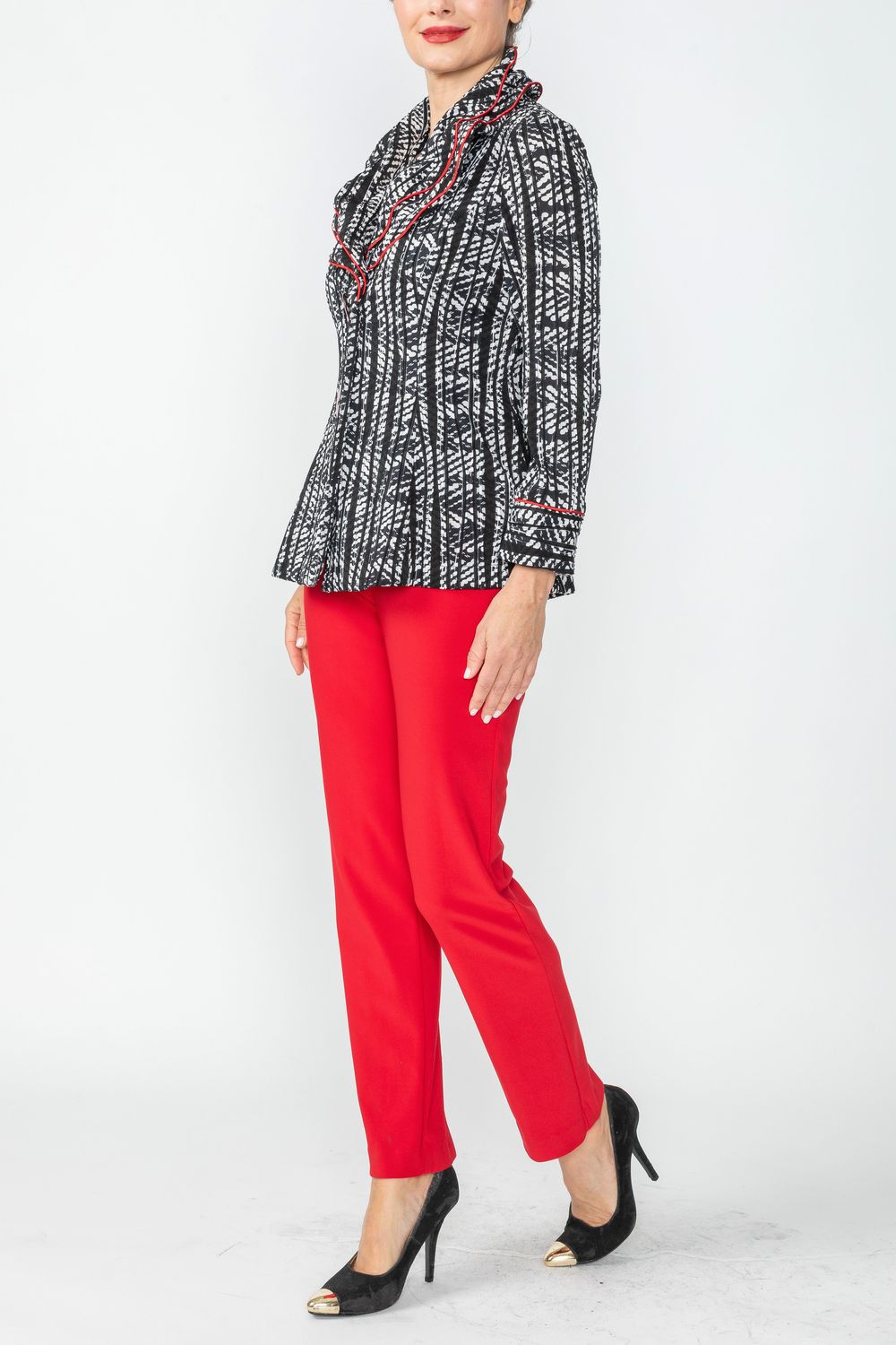 Double Layered Wire Piping Collar Jacket