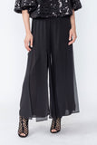 Black Overlay Pants