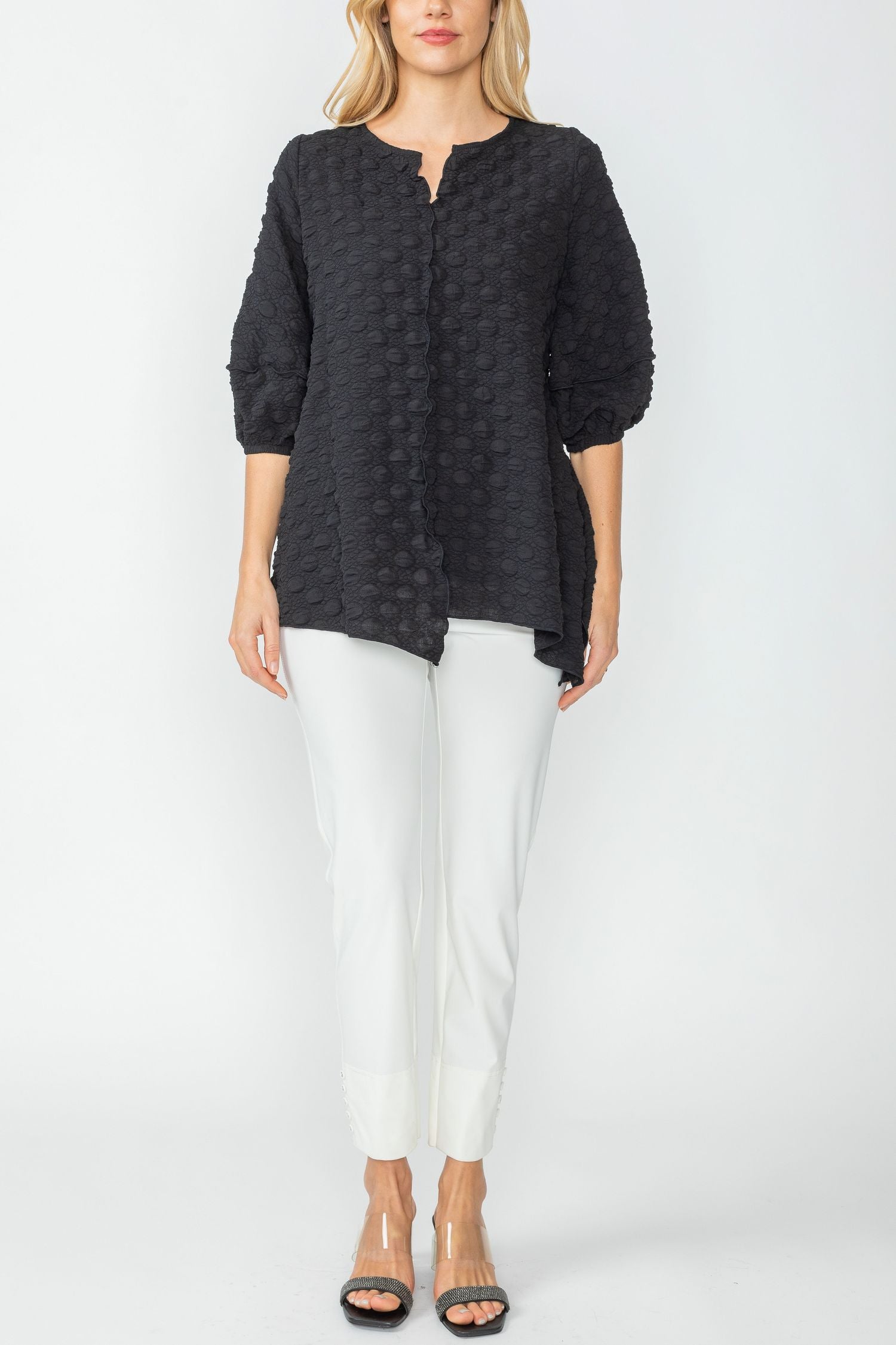 Black Lantern Sleeve Top