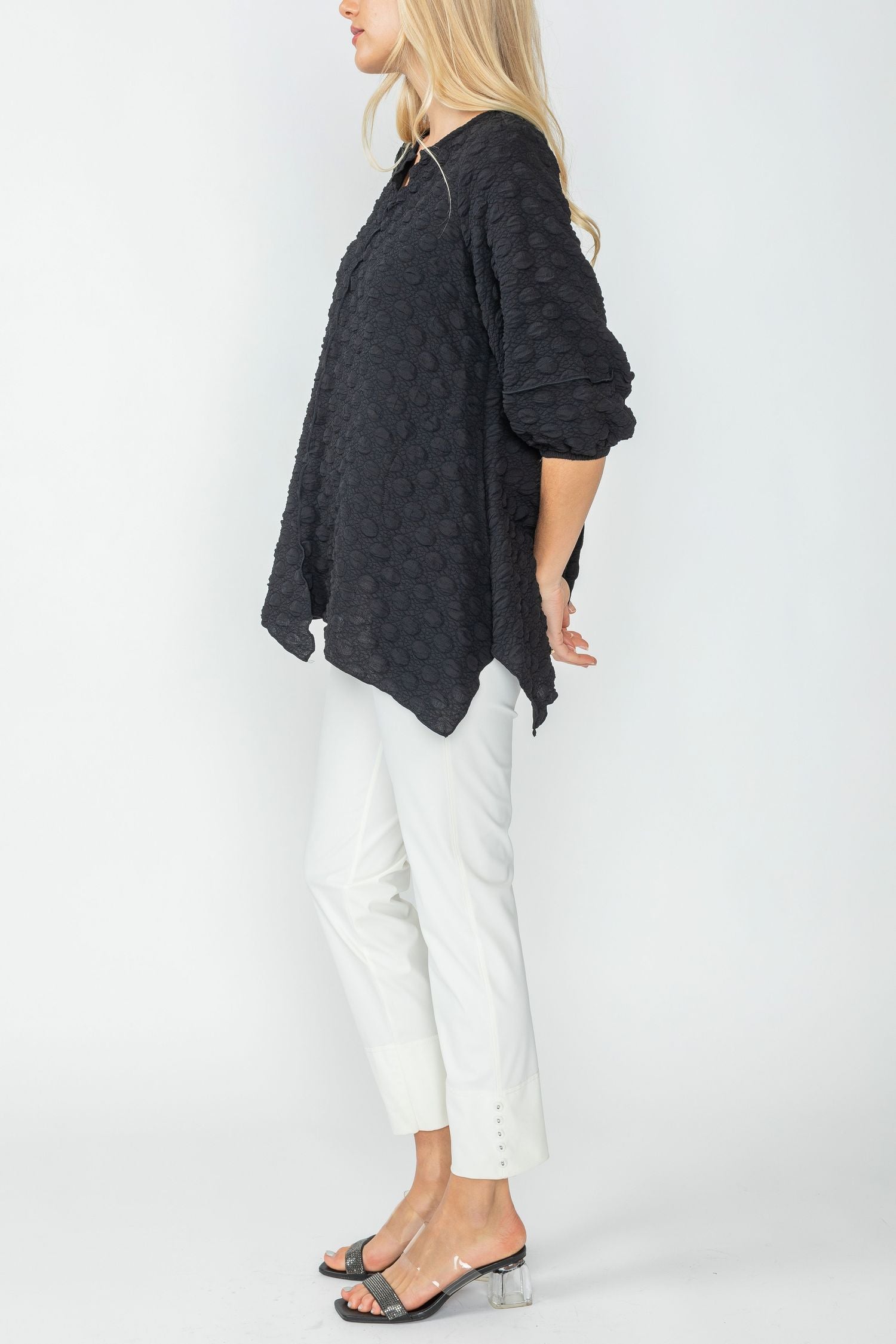 Black Lantern Sleeve Top