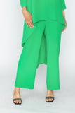 Green Straight Pants