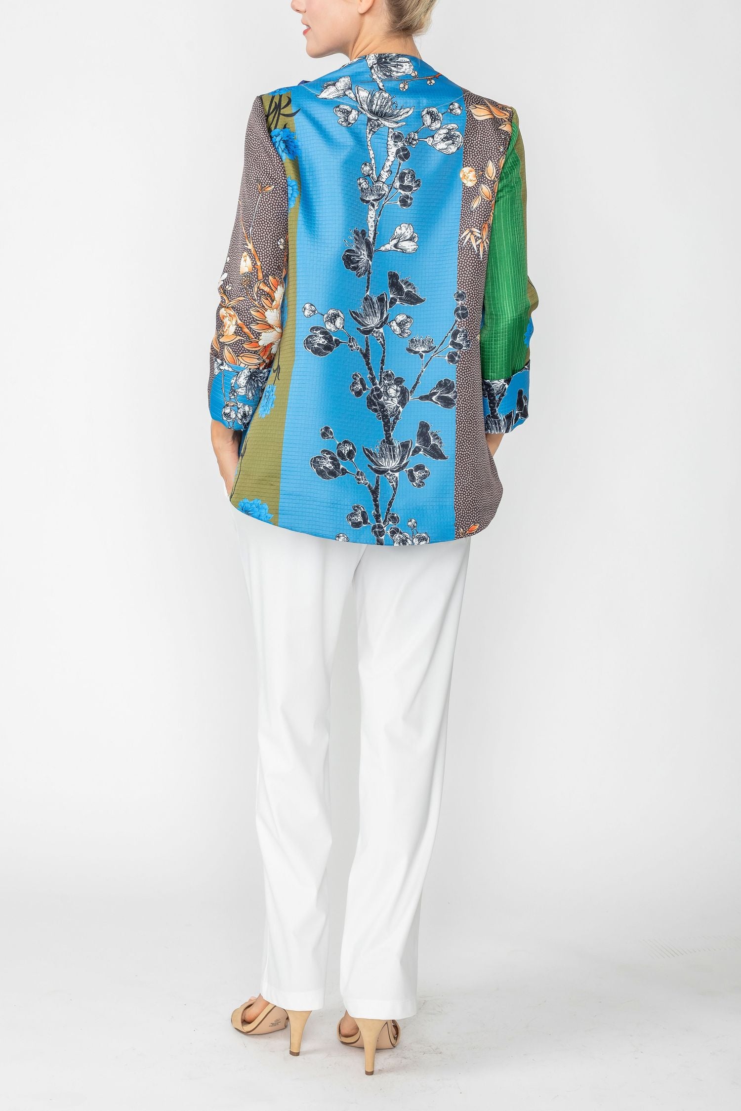 Green One Button Jacket