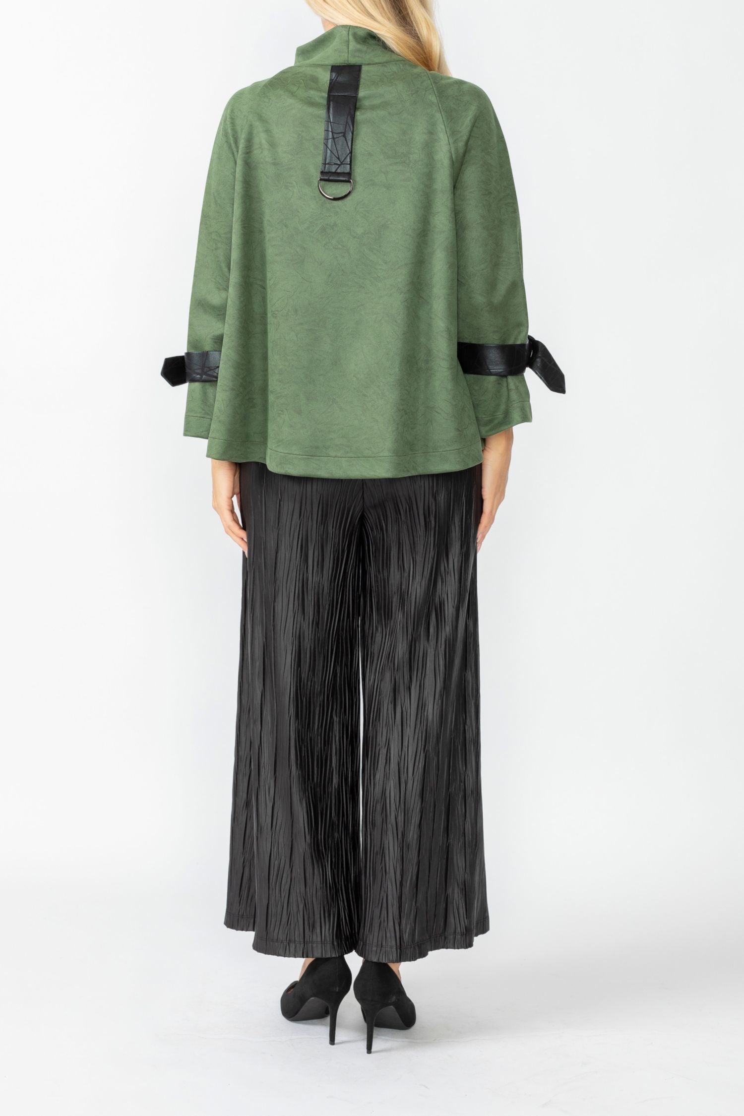 Green D-Ring Trim Jacket