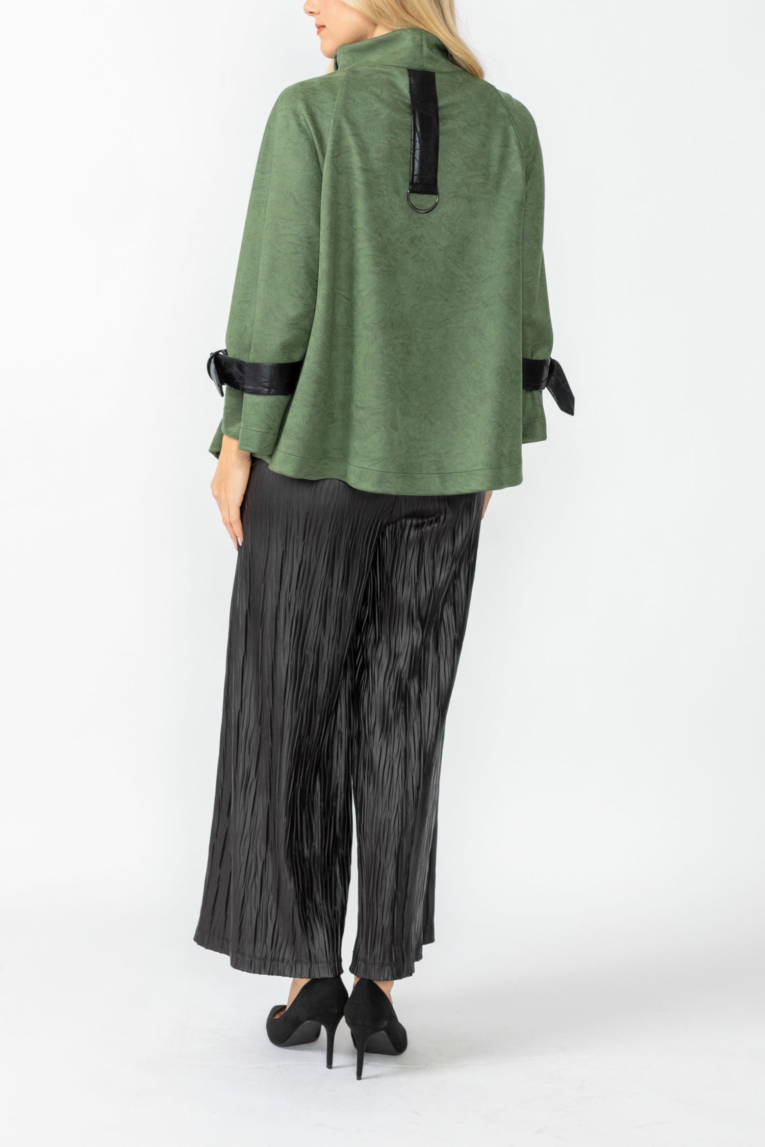 Green D-Ring Trim Jacket