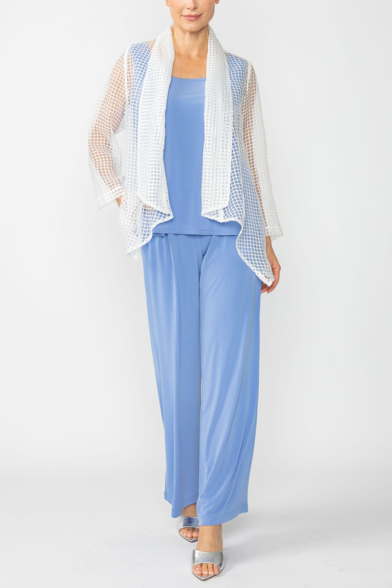 White Shawl Collar Jacket