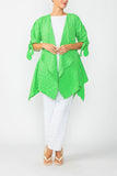 Green Dolman Sleeve Open Jacket