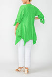 Green Dolman Sleeve Open Jacket