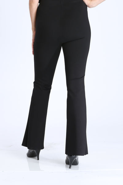 【et.UNiVER】separated pants combination Front Split & Lace Insert Long Pants | IC Collection