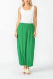 Green Stretch Bubble Pants