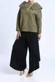Black Wide Wrap Pants