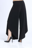 Black Wide Wrap Pants