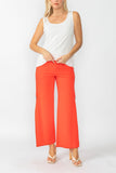 Orange Side D-Ring & Bottom Open Detail Pants