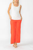 Orange Side D-Ring & Bottom Open Detail Pants