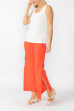 Orange Side D-Ring & Bottom Open Detail Pants