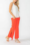 Orange Side D-Ring & Bottom Open Detail Pants