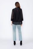 Black One Button Jacket