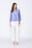 Periwinkle One Button Jacket