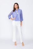 Periwinkle One Button Jacket