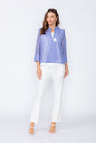 Periwinkle One Button Jacket