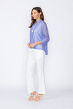 Periwinkle One Button Jacket