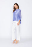 Periwinkle One Button Jacket