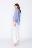Periwinkle One Button Jacket