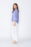 Periwinkle One Button Jacket