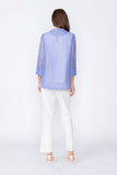 Periwinkle One Button Jacket