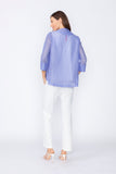 Periwinkle One Button Jacket