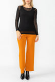 Caramel Wide Leg Straight Pants