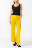 Mustard Wide Leg Straight Pants