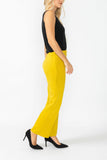 Mustard Wide Leg Straight Pants