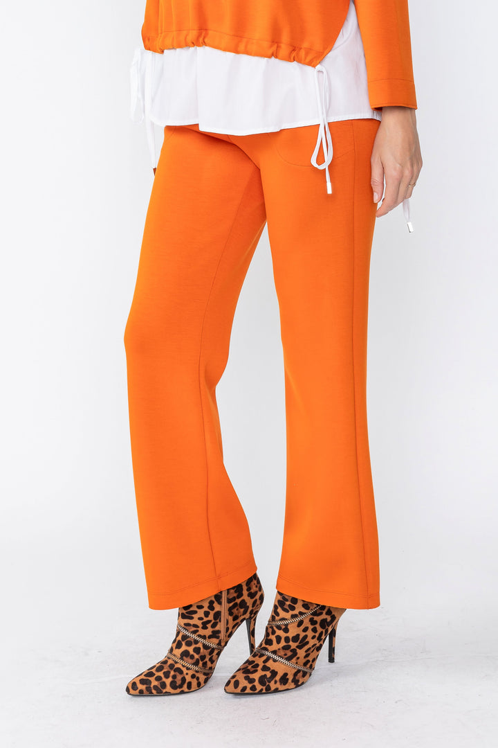 IC Collection Wide Leg Bottom Elastic Pants Style 5660P main image 0