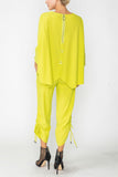Acid Bottom Side Drawed Detail Pants