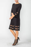 Black Ity Mesh Dress