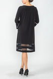 Black Ity Mesh Dress