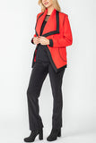 Red Air Tech Long Sleeve Jacket