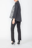 White One Button Jacket