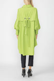 Lime Bell Sleeve & Back Yoke Eyelet Point Jacket