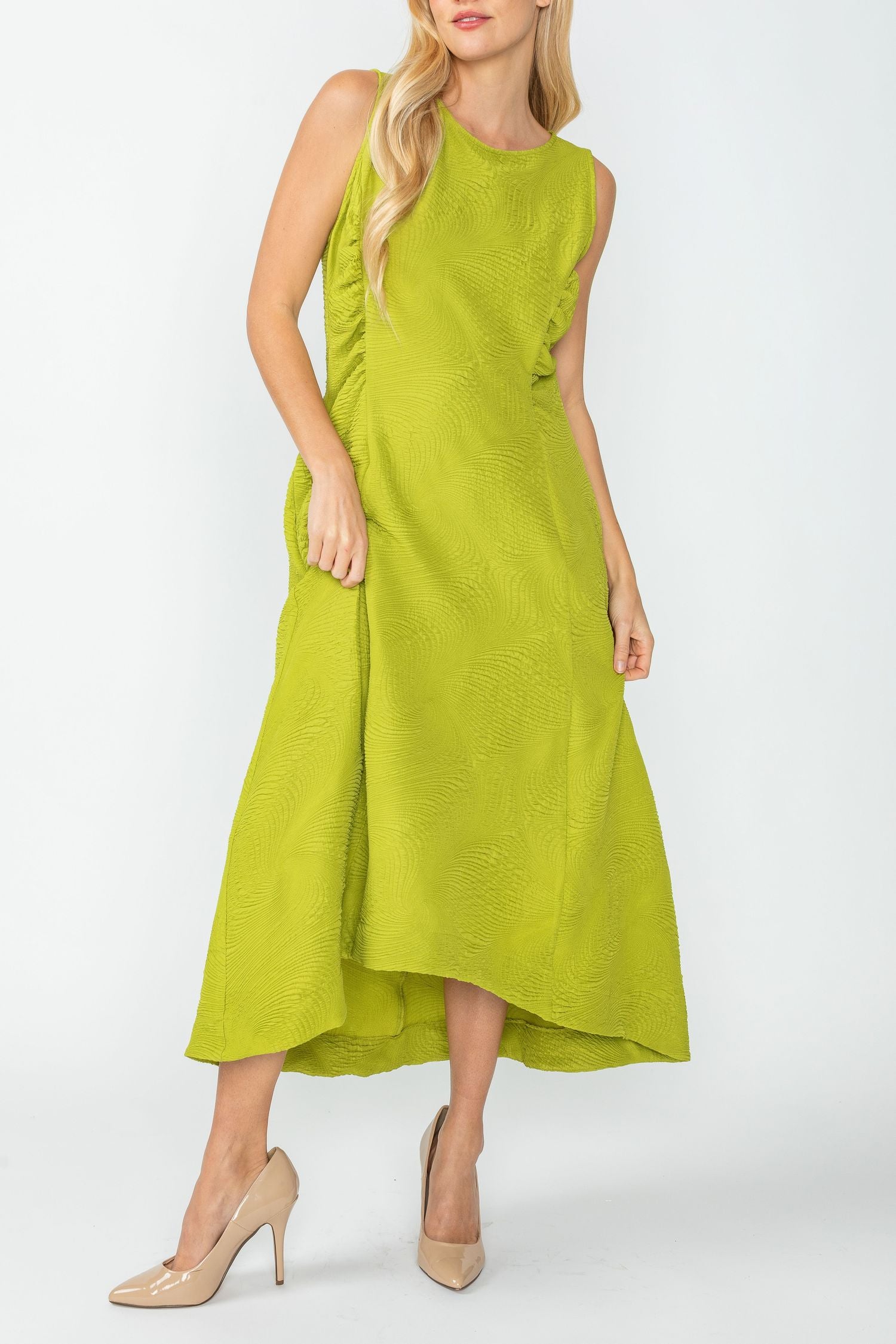 Kiwi Fit Flare Tank Dress Kiwi / XX-Large Kiwi Fit Flare Tank Dress Kiwi / XX-Large