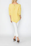 Yellow Side-Tie Top