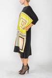 Multi-Color Box Tunic Dress