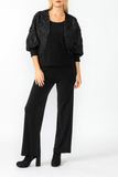 Black RIP Sleeve Bolero Jacket