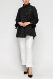 White Waist Elastic Pants