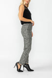 Charcoal Waist Elastic Pants