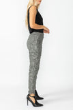 Charcoal Waist Elastic Pants