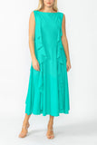 Baltic Sleeveless Ruffle Dress