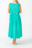 Baltic Sleeveless Ruffle Dress